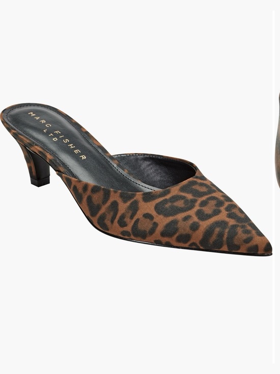 Marc Fisher Shoes - Marc Fisher LTD Rosa Cheetah Print Mule Size 8 New $130 Retail